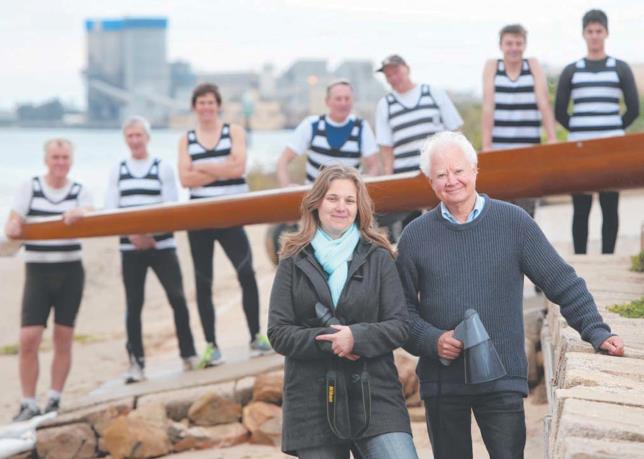 Filmmakers Bilsbrow and Groom