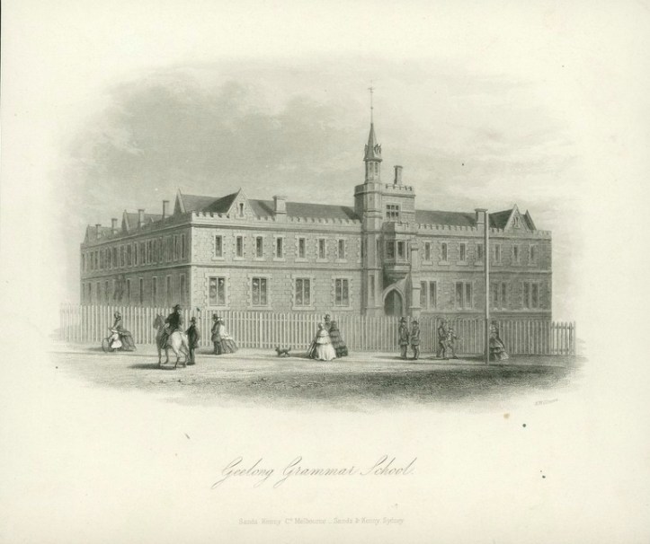 Geelong Grammar School, 1862.