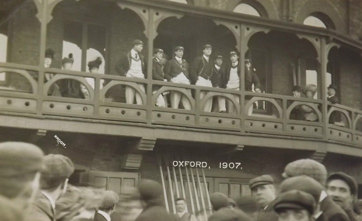 Oxford 1907 at London Rowing Club.