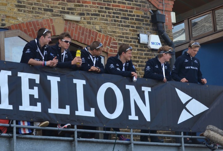 Oxford 2015 at Westminster School Boat Club.