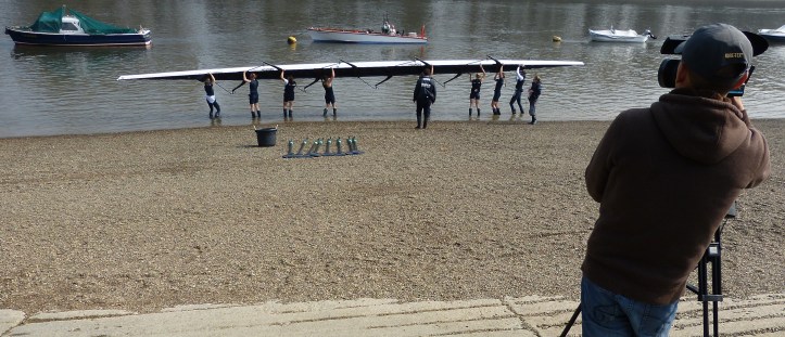  Japanese television takes an interest in the Oxford Women.