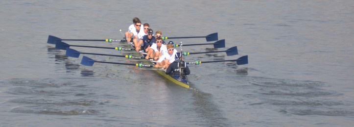 Blues and boat working in harmony.