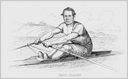 Famous oarsman and boat builder Harry Clasper.