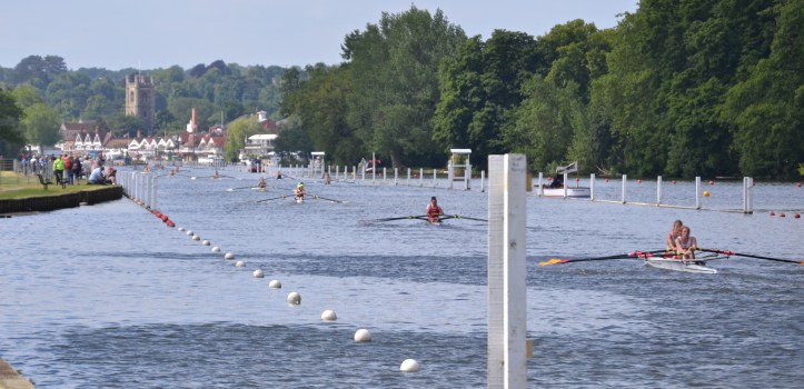 Pic 8. Qualifying time trials for the doubles.