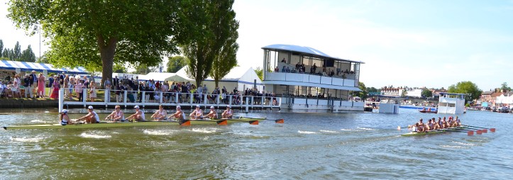Pic 10. Leander beating Princeton ‘B’ in a heat of the Ladies’.