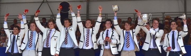 Pic 13. Coming second to Westminster in Championship Eights at the National Schools Regatta at the end of May probably seemed a long time ago.