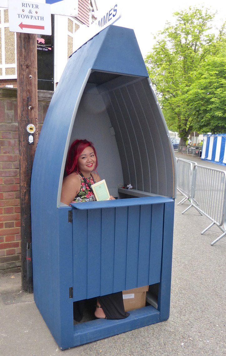 Pic 14. One of the new programme booths.