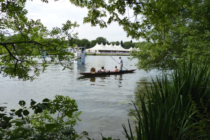 Pic 17. Jolly boating weather.
