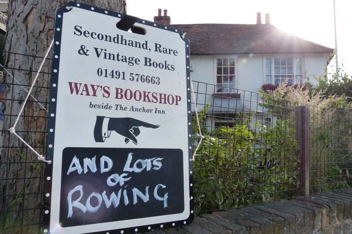 Pic 19. The rowers’ other Henley Mecca, Richard Way’s Bookshop in Friday Street.