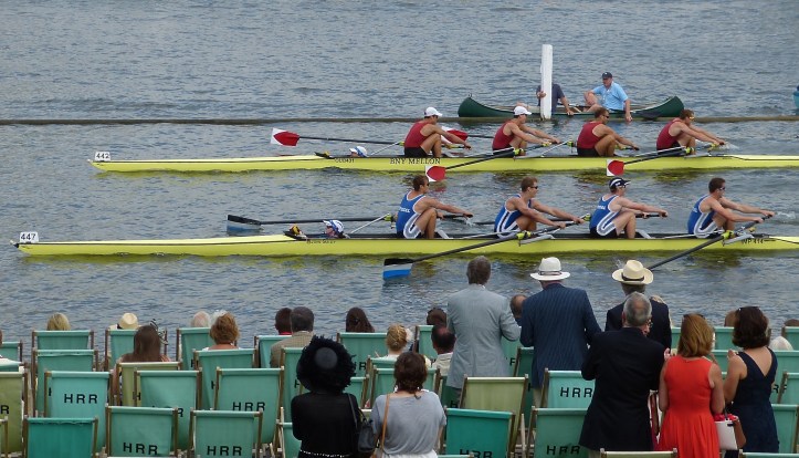 Harvard down on Imperial in a heat of the Prince Albert. They went onto win by half a length.