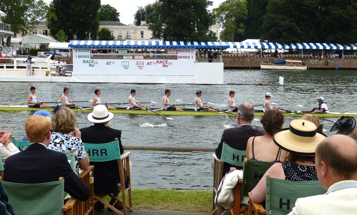 Pic 8. St Paul’s School surprised everyone (probably including themselves) when they beat Abingdon School in the Princess Elizabeth.