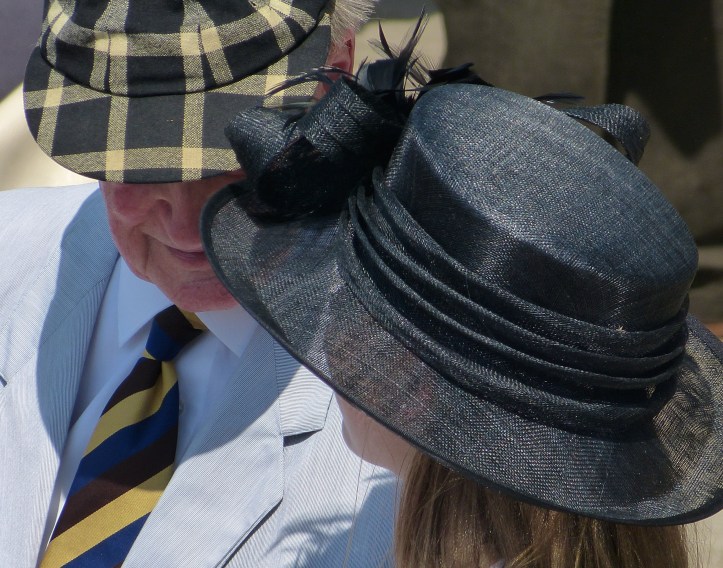 Pic 9.  The cap is from Trinity Hall but I do not know the milliner responsible for the other elegant creation.
