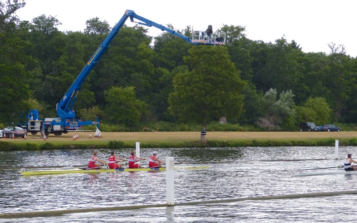 Pic B. Tyne ARC, who narrowly won on the first day, initially go down to NRC Oslo.