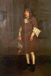 Thomas Doggett on stage.