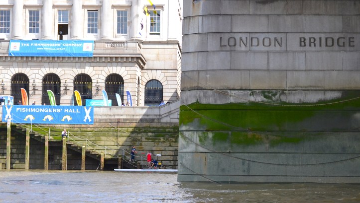 Pic 4. Frankie Ruler goes afloat.