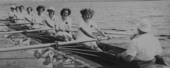 Pic: The GB crew about to start training at Macon. Courtesy of the River & Rowing Museum.