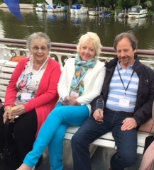 Cousins Janet Szajer, Teresa Radley and Teresa’s partner Keith.