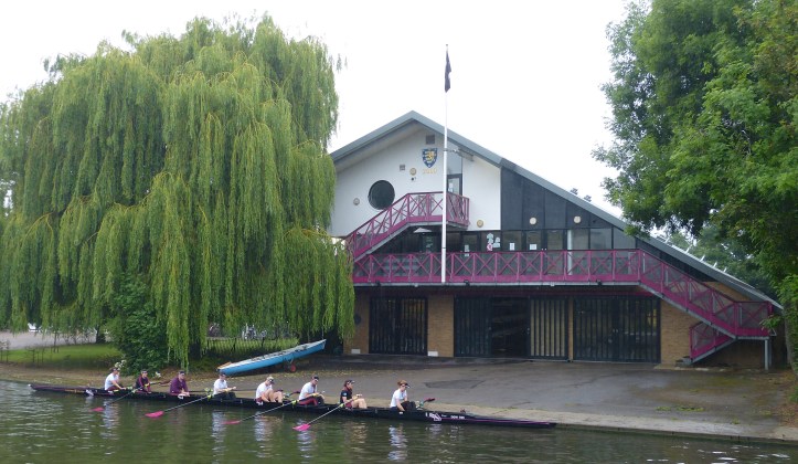 Pic 15. The Downing College boathouse. The first was built in 1895, then it was rebuilt in 1938 and again in 2000.