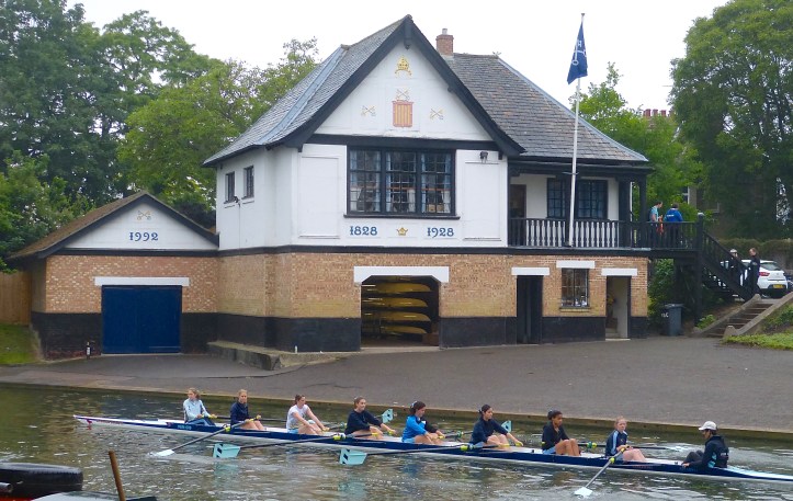Pic 20. Peterhouse’s 1928 boathouse replaced a previous Victorian building.