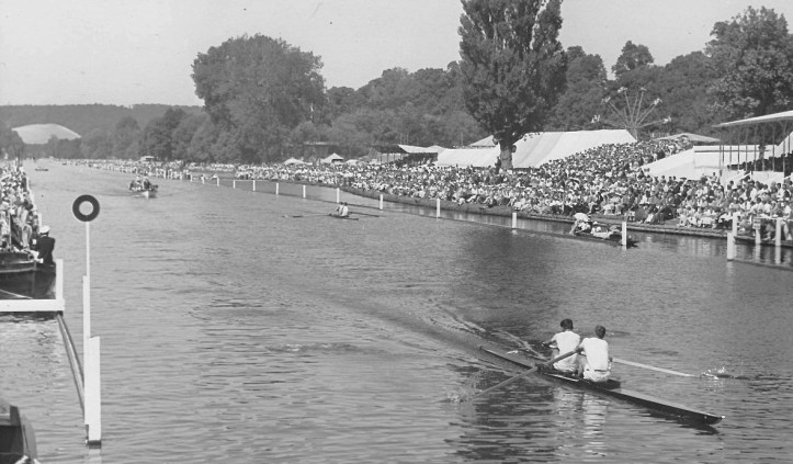Pic 3. Norton and Scurfield beat M. Beresford and C. Porter of London Rowing Club, easily in the final.