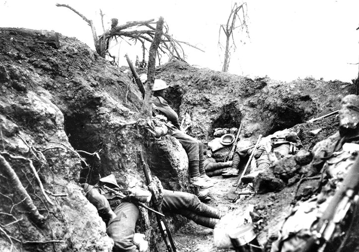 Pic 4. Trench warfare: ‘Months of boredom punctuated by moments of terror’. 