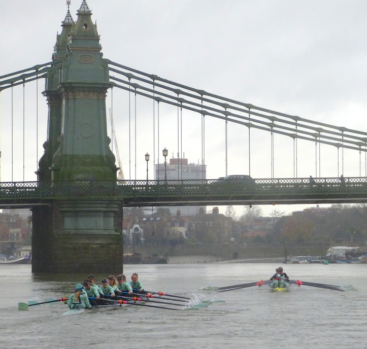 Pic 4. At Hammersmith, Twickenham continue to pull away.