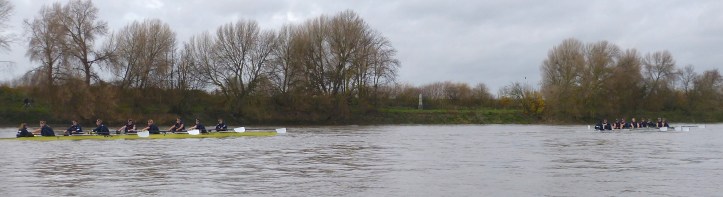 Pic 9. At the Mile Post it looked certain that another processional race was in progress and that there could be little doubt that Scylla would win.