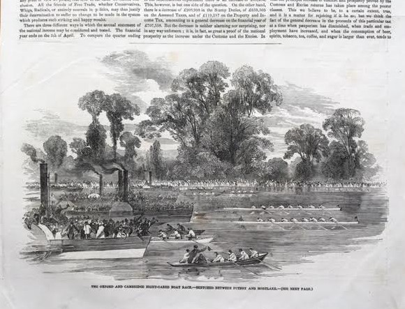 1852 ILN Ox-Cam race woodcut - image [C] II (2)