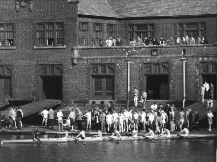 The Adee Memorial Boathouse.