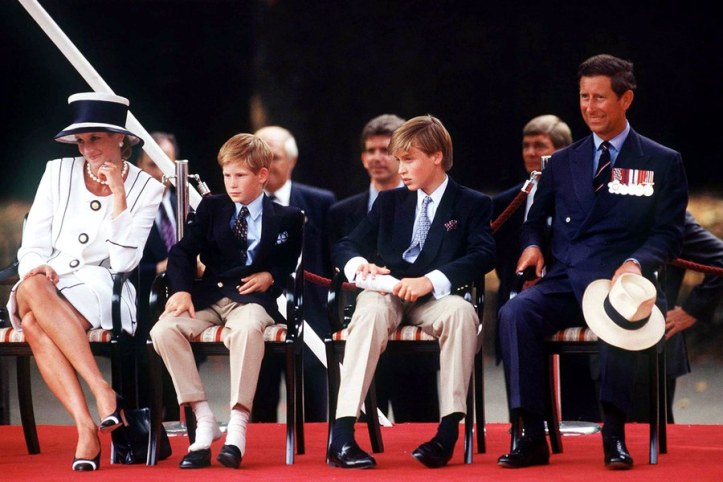 Royals in the blue blazers.