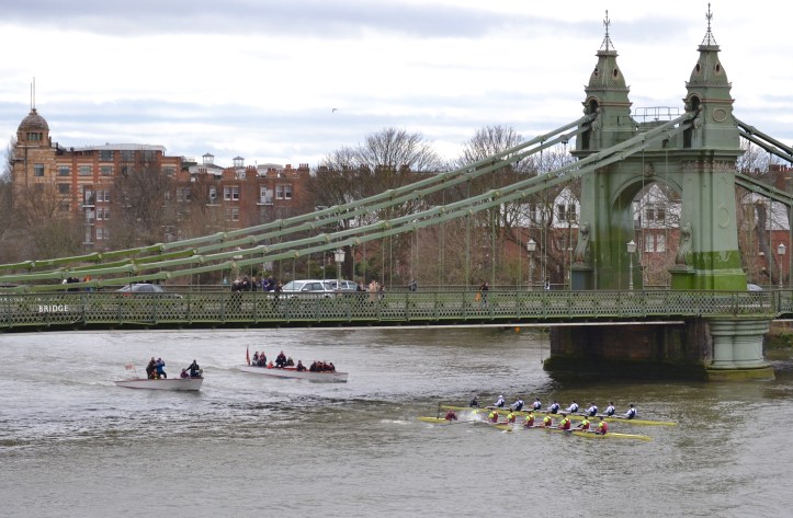 Pic 12. Oxford and Brooks at Hammersmith.