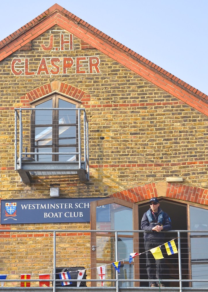 Pic 14. 2015: Oxford Coach Sean Bowden practices inscrutability. 