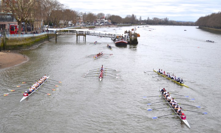 Pic 17. Going under Putney Pier.