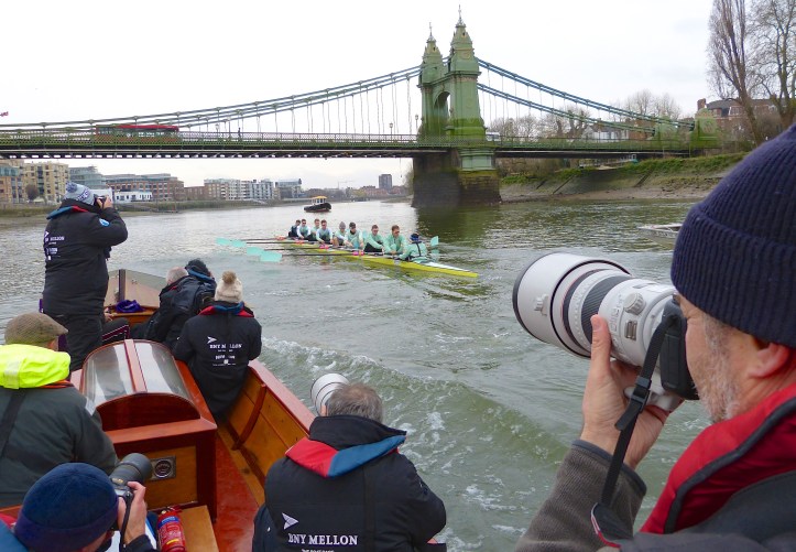 Pic 7. The return journey – upstream of Hammersmith.