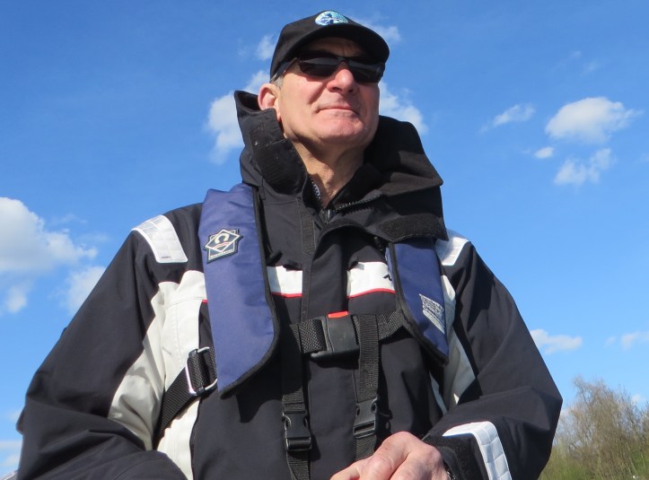 Pic 1. Author Malcolm Knight in his umpire’s role.