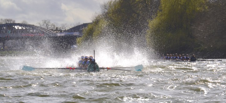 Pic 15. + 15 min 06 sec: It was a move that worked as Oxford, in calmer waters, regained their rhythm and drew away from Cambridge who were still looking for stream in mid-river and taking on water faster than their pumps could cope with. Ezekiel 36:25. Then will I sprinkle clean water upon you, and ye shall be clean: from all your filthiness, and from all your idols, will I cleanse you.