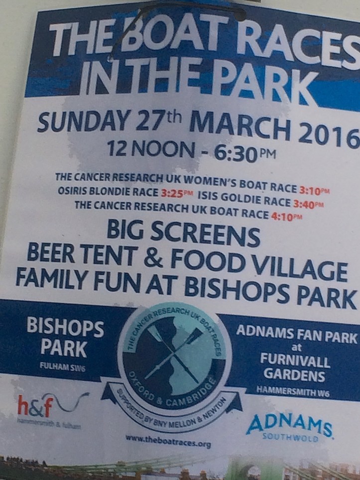 Pic 4. Ninety-six years later, people demand more than just some boat races to entertain them.