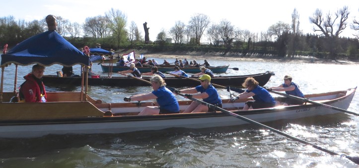 Pic 4. The start of the Women’s Race.