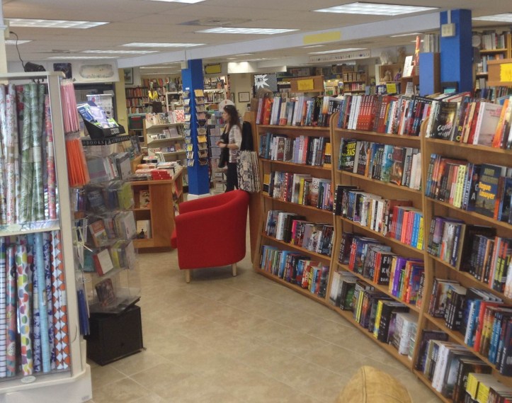 There are book signings and authors’ talks almost every weekend at Bank Square Books.
