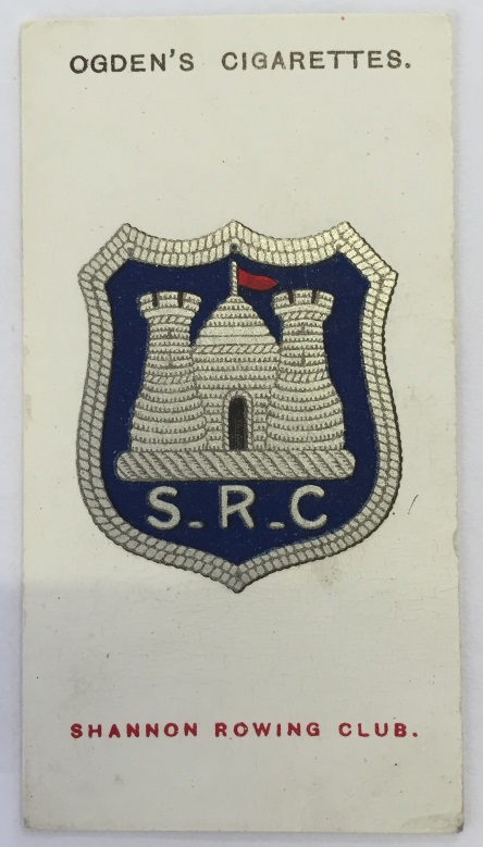 No. 41 of a series of 50 cards called ‘Club Badges’ issued by Ogden’s Cigarettes in 1915.