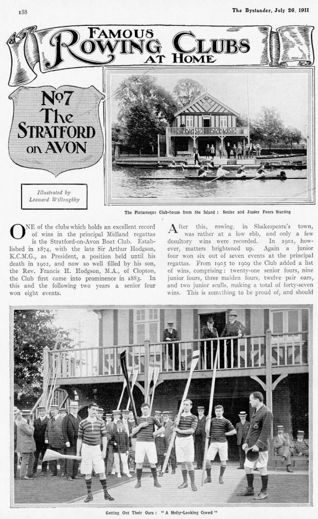 Pics 15 and 16. Stratford-on-Avon gets a visit from the Bystander Bard.