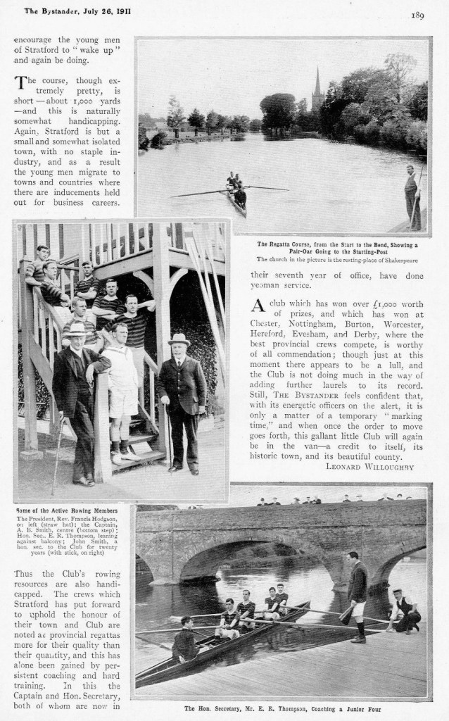 Pics 15 and 16. Stratford-on-Avon gets a visit from the Bystander Bard.