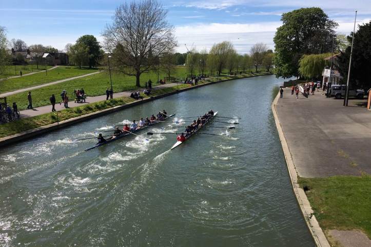 Picture 2: The narrowness of the Cam at this points means carnage is almost inevitable. Photo: CL, with an iPhone 6 and VSCO. 