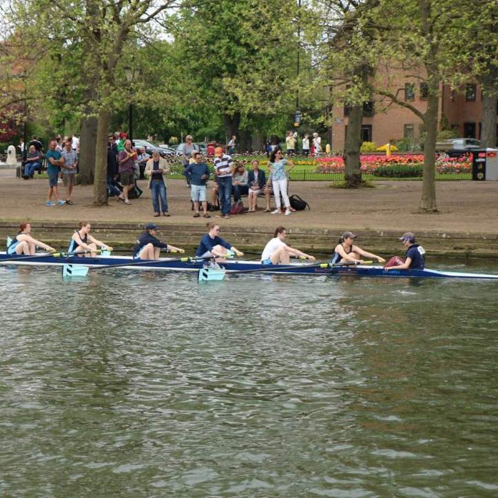 Picture One: Focussed and relaxed on our way to marshalling. Photo: Callum Mantell. 