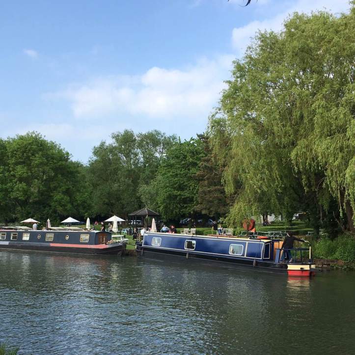 Picture Two: The Plough, a pub on the banks of the Cam and one of the best places to watch May Bumps from, or just drink in the English Countryside. Photo: CL.