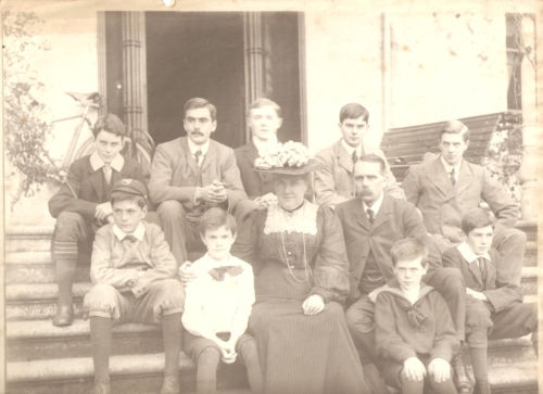 Robert William Jameson and his family - the boy wearing the cap on the left is the grandfather of the lady that sold me the medal.