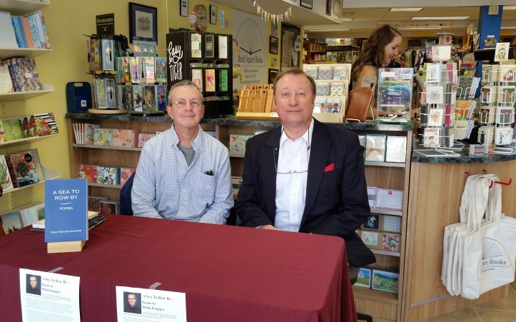 The poet and the publisher.