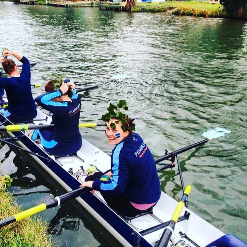 Picture Eleven: Our four-seat Maggie after one of our bumps in Lents last term.