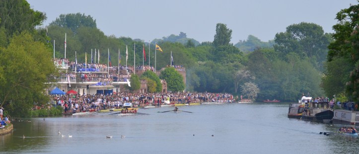Pic 6b. Boathouse Island, Eights Week 2016.