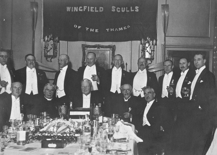  Thirty-five years after he gave up the blacksmith’s trade, the county boy from the north (standing in the middle) is looking relaxed in evening dress at the St James’s Square home of The Honourable Rupert Guinness, 2nd Earl of Iveagh, the heir to the Guinness brewing fortune. Perhaps Dr Johnson was correct when he said ‘Much may be made of a Scotchman, if he be caught young’.